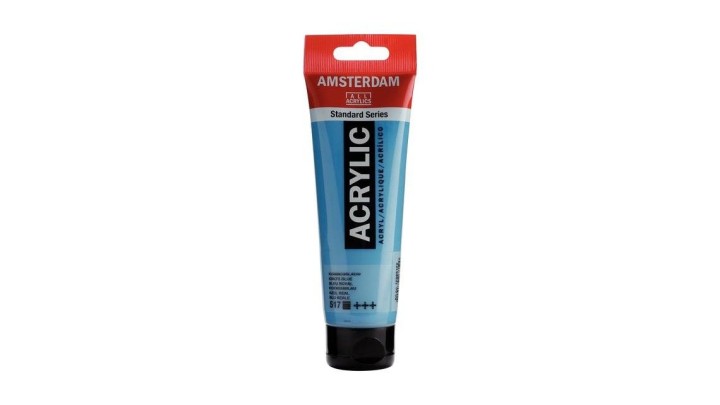 Standard Series acrylic tube 120 ml King's Blue 517