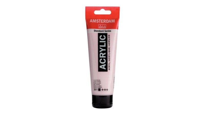 Standard Series acrylic tube 120 ml Light Rose 361