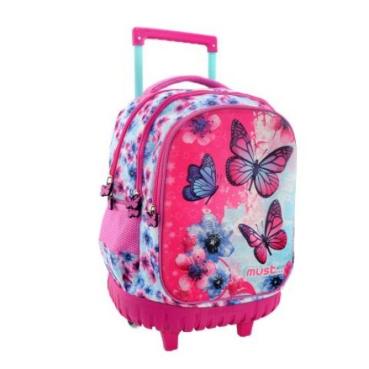 ΤΣΑΝΤΑ TROLLEY MUST 34Χ20Χ45 3 3D BUTTERFLY