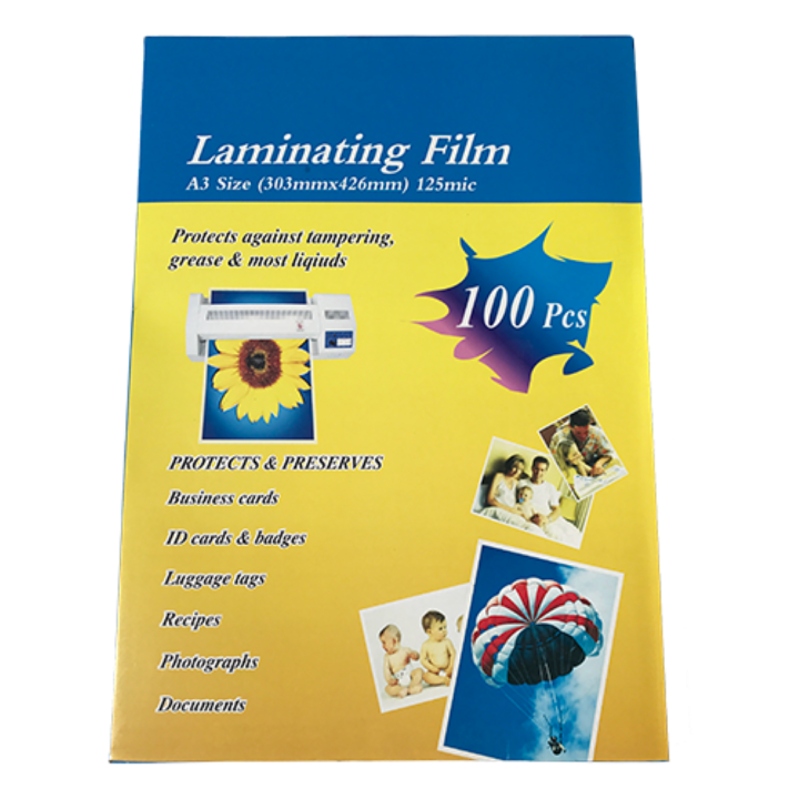 Laminating Film A3 100 Mic.