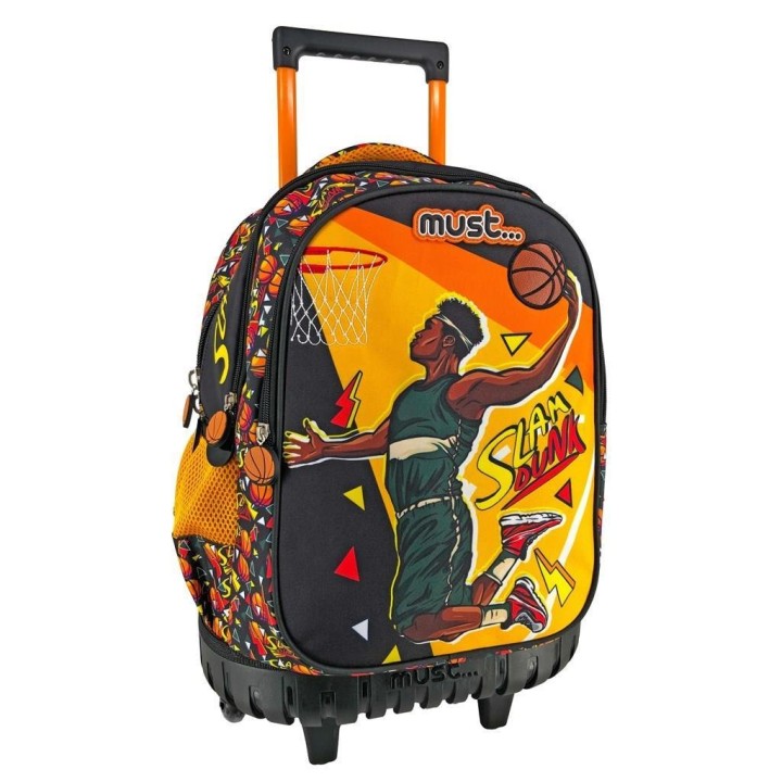 School Trolley Bag MUST SLAM DUNK 3 Cases