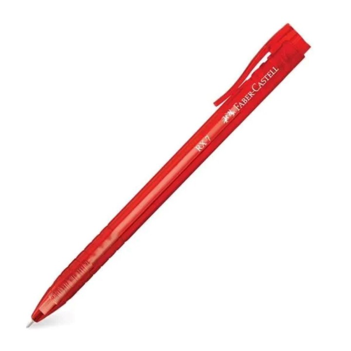 Faber Castell RX7 ballpoint pen 0.7 mm, red