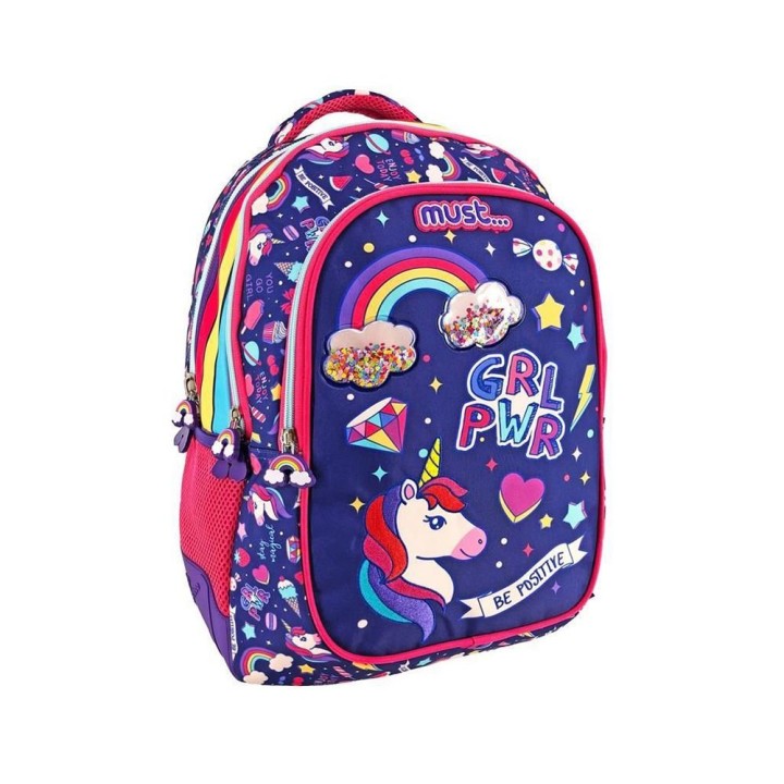 MUST BACKPACK 32*18*43 cm 3 CASES BE POSITIVE