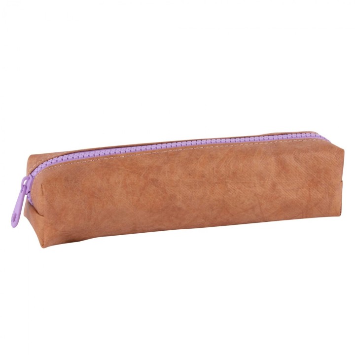 Tubular pencil cases - Kraft Collection Mauve