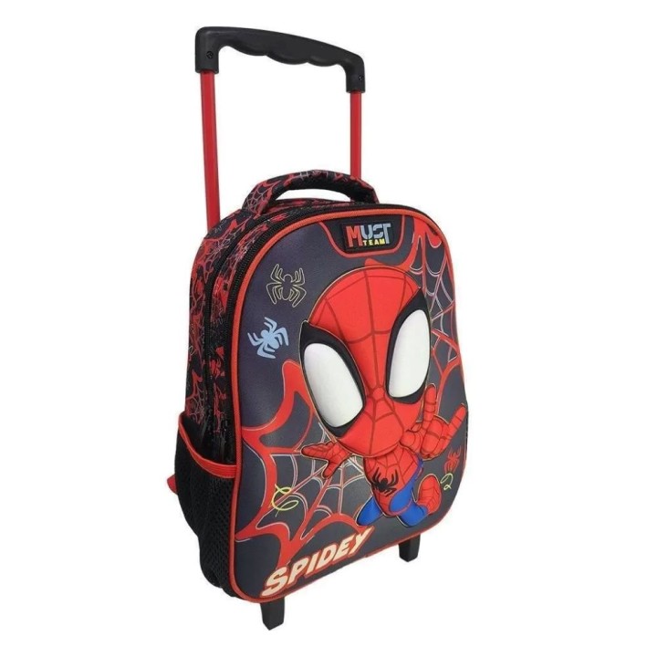 Τσάντα Trolley Νηπιαγωγείου KIndergarten 2 Cases Spidey and His Amazing Friends