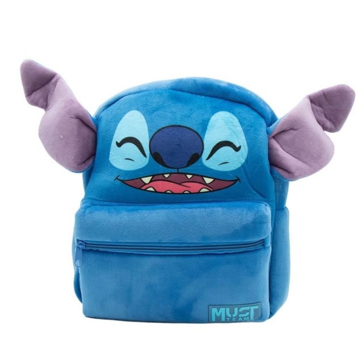 Τσάντα Πλάτης Λούτρινη Disney Stitch Must Team 2 Θήκες
