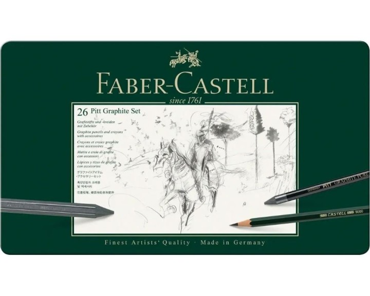 Faber castell Pitt Graphite set tin of 26