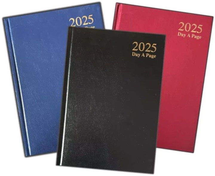 Diary 2025 A5 1 Day A Page Saturday And Sunday In 1 Page