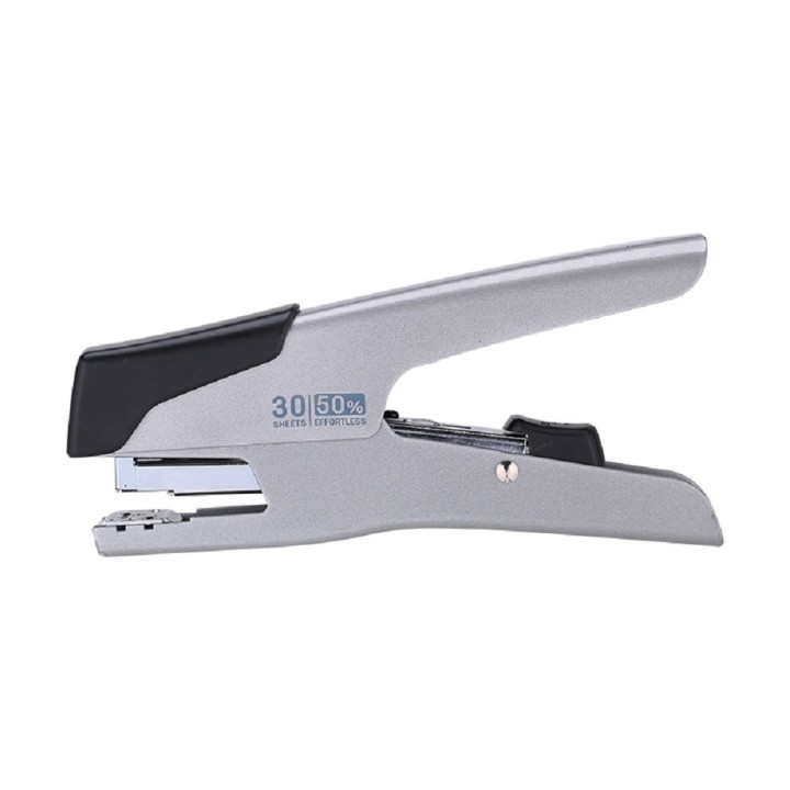 DELI EFFORTLESS STAPLER (PLIER) 30 SHEETS SILVER