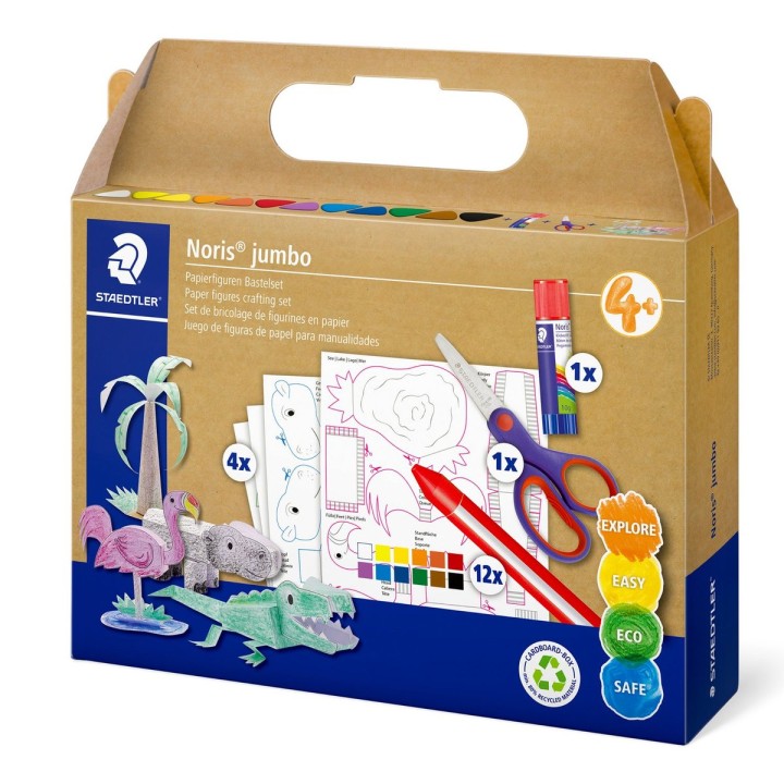 Staedtler Noris Jumbo Paper figures Crafting Set