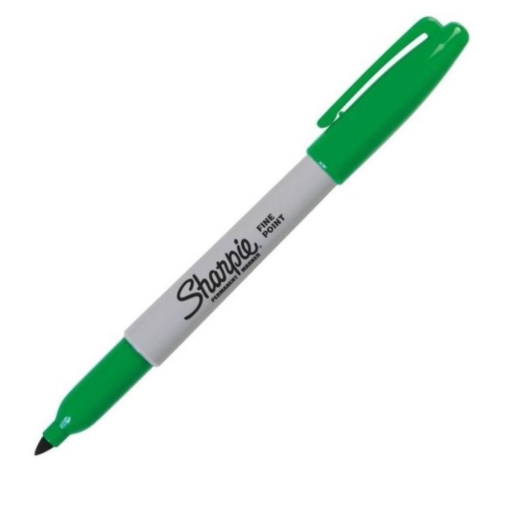 SHARPIE Fine Point Permanent Marker Green