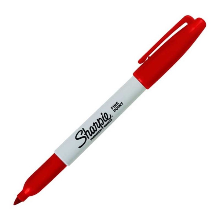 SHARPIE Fine Point Permanent Marker Red