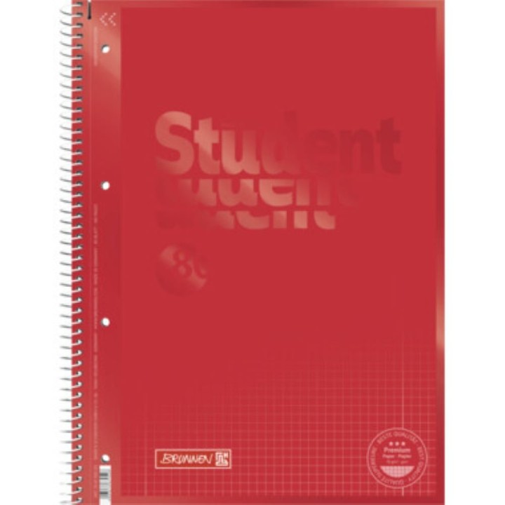 Brunnen Refill Pad A4 Squared Red