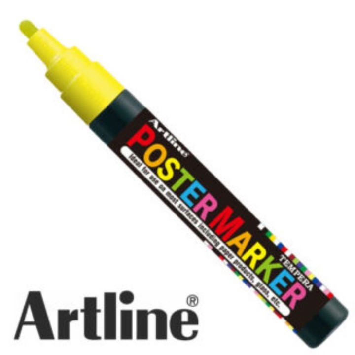 Artline Poster Marker Fluoro Yellow