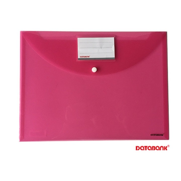RED CLEAR FOLDER B4 36*26 CM DATA BANK