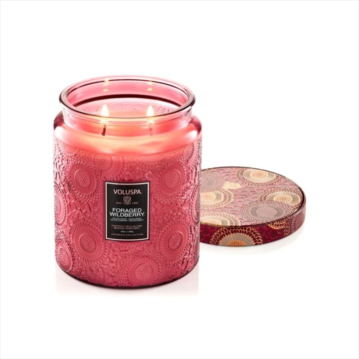 VOLUSPA, Foraged Wildberry, Luxe Candle, 140H, 1.2kg