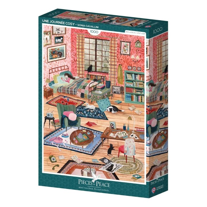 PIECES & PEACE PUZZLE A COZY DAY 1000 PCS