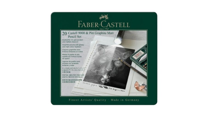 Faber Castell Pitt Graphite set tin of 20