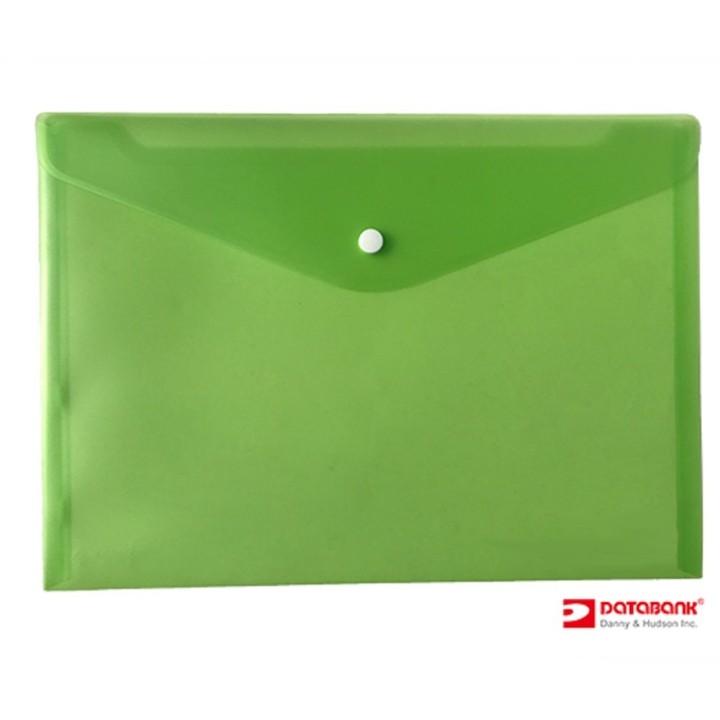 Clear Folder A4 Green Databank