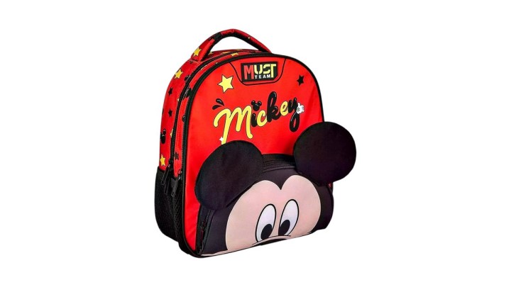 Τσάντα Νηπιαγωγείου Kindergarten Backpack 27*10*31 2 Cases Mickey Red