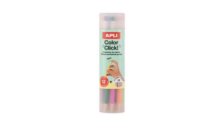 APLI Mechanical colored pencils Color Click 12 pcs