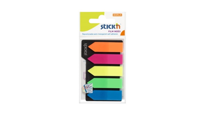 Stick N Index 5 Strips Set 25 Sheets Pad