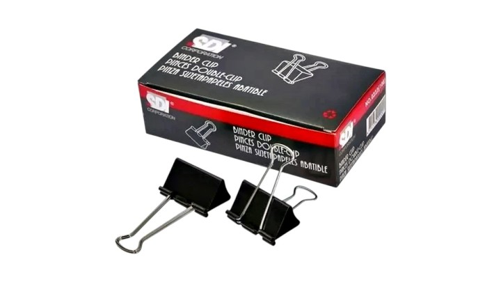 Binder Clips Sdi 25mm (12 pcs Box)