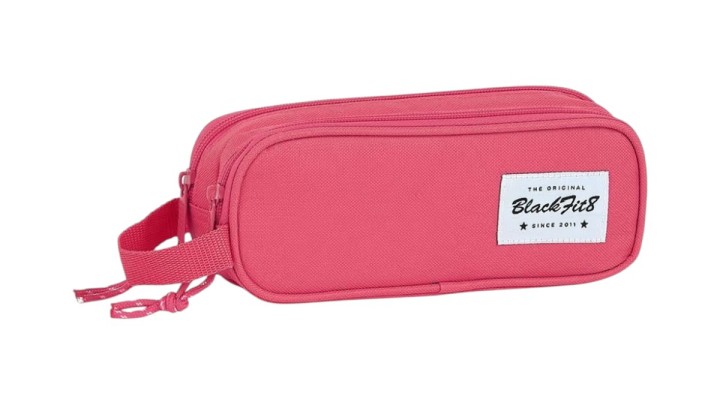 Safta Double Pencil Case Blackfit8 Freso