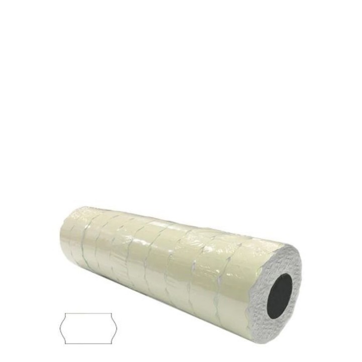 Label Rolls BLITZ (Blister 22x12 mm) WHITE removable 10 pcs