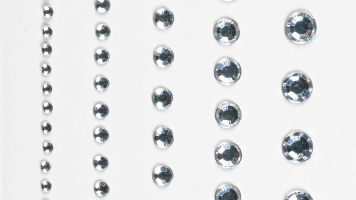 Heyda Acrylic Stickers Assorted Crystal