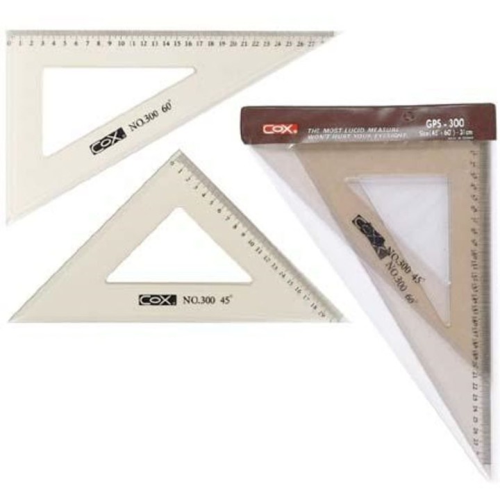Cox Triangular Set 45 + 60° 26 cm