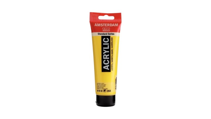 Standard Series acrylic tube 120 ml Azo Yellow Light 268
