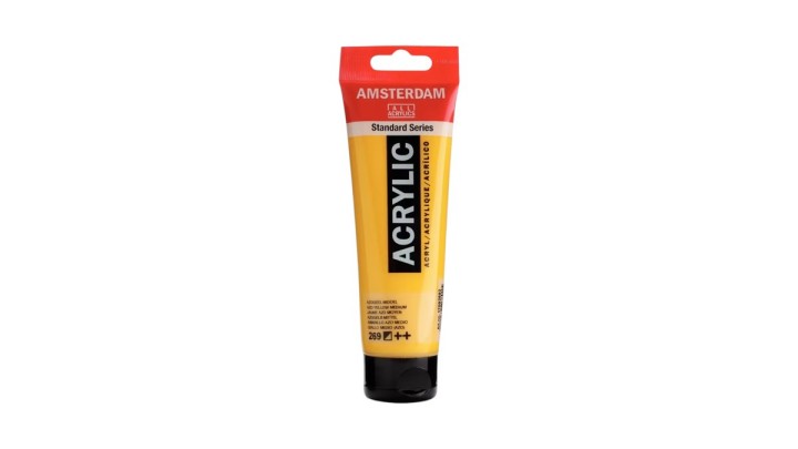Amsterdam Standard Series acrylic tube 120 ml Azo Yellow Medium 269