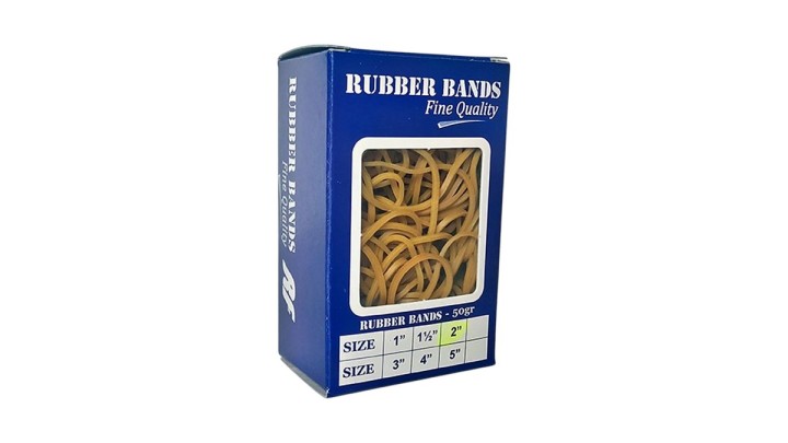 RUBBER BANDS 50 GR. 1"