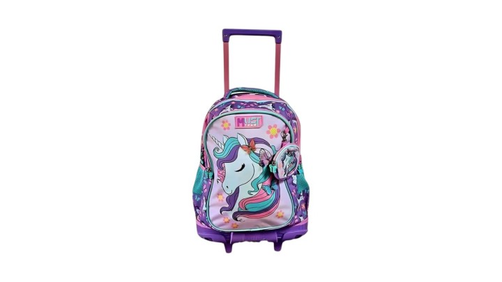 School trolley bag LOVELY UNICORN 34X20X44 3Cases