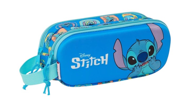 Safta Stitch 3D Double Pencil Case