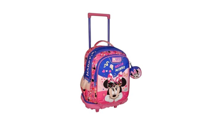 School Trolley Bag Must Team Minnie Besties Forever