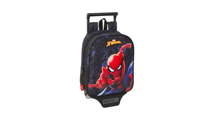 Τσάντα Νηπιαγωγείου Backpack with Trolley Spiderman Attack