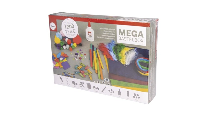 Rayher Mega crafting box, 1.200 pcs.