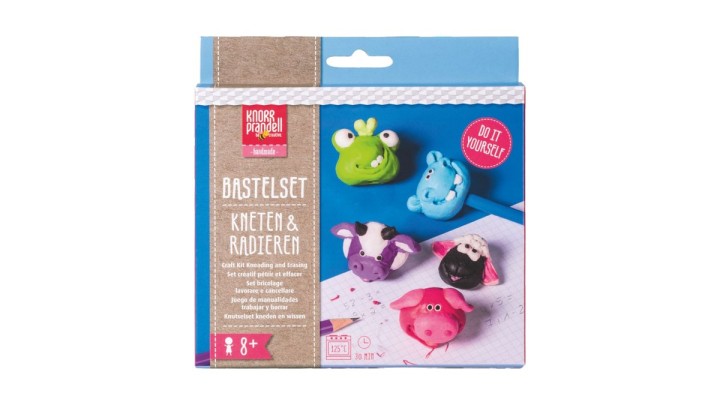 Knorr Prandell Craft Set Knead & Erase Funny Animals