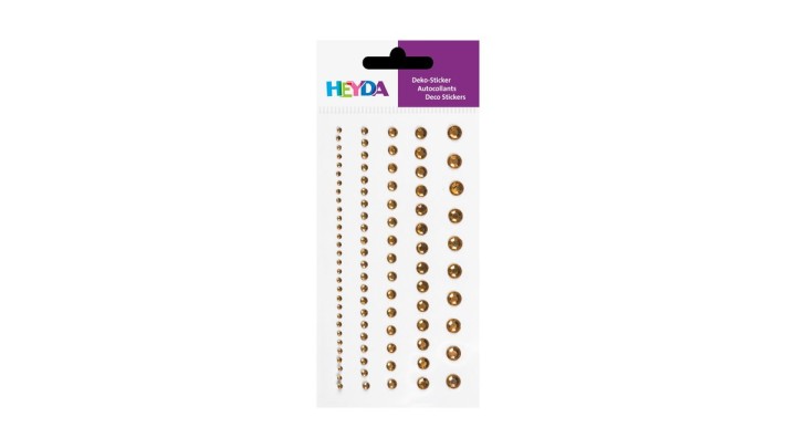 Heydra Acrylic Stickers Assorted Gold