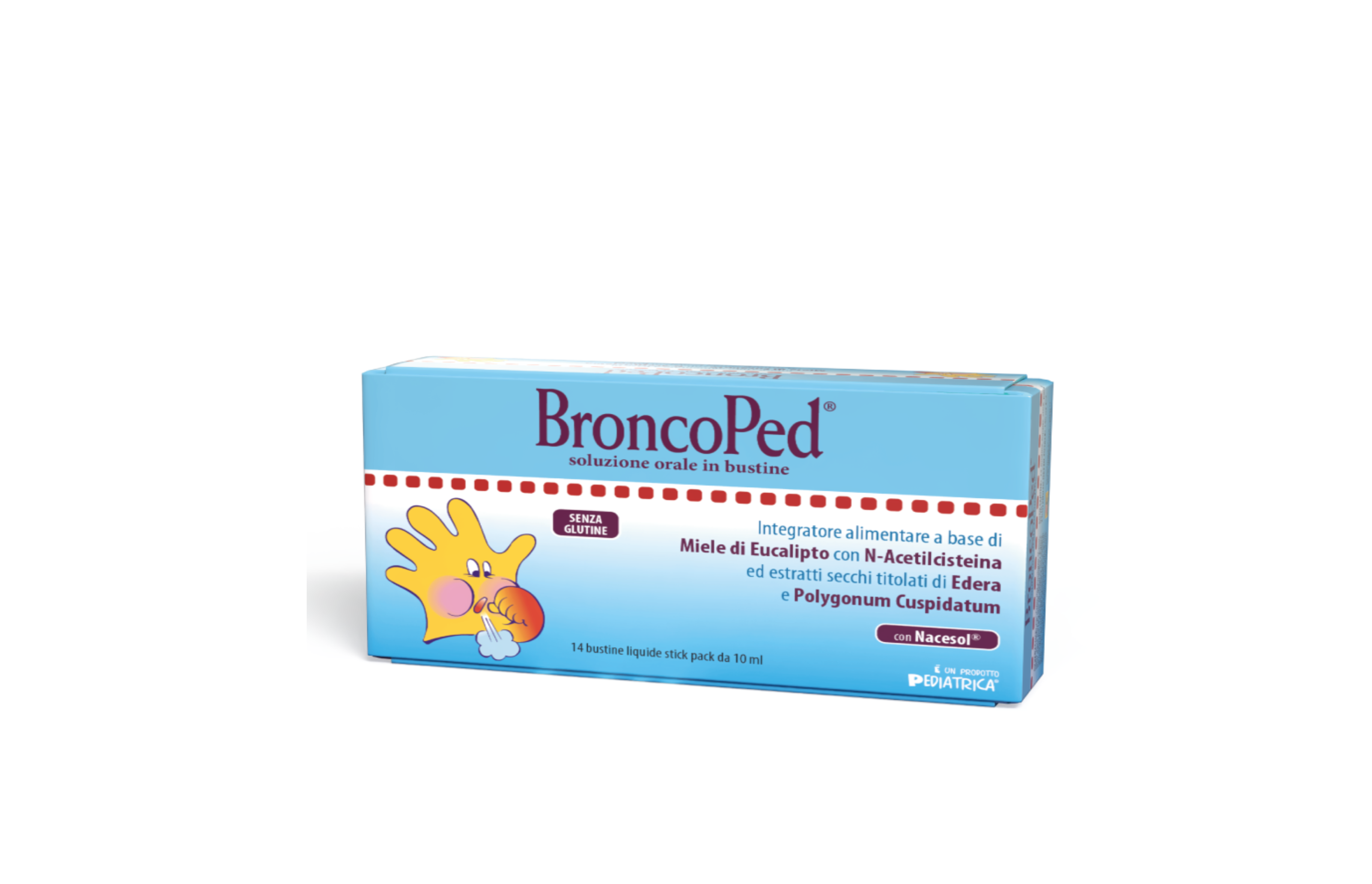 BroncoPed 14 stick packs, 10ml each