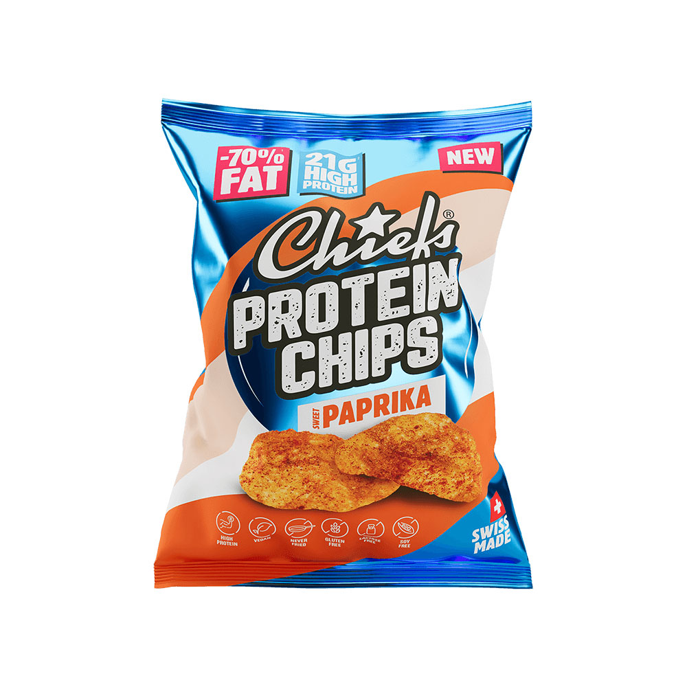 Chiefs, Protein Chips, Sweet Paprika, 21g Protein, 80g