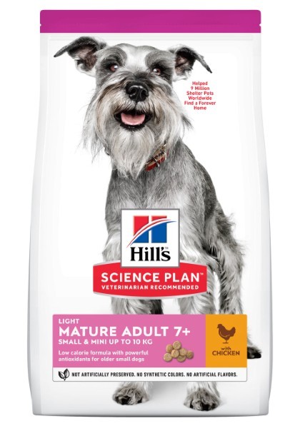 HILLS SCIENCE PLAN CANINE MATURE DOG SMALL &amp; MINI CHICKEN 300GR