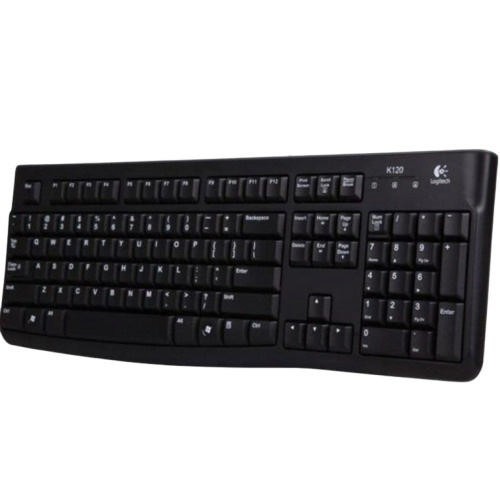 LOGITECH CORDED KEYBOARD K120-GREEK KEYS