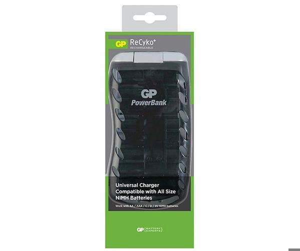GP BATTERIES PB19 UNIVERSAL BATTERY CHARGER