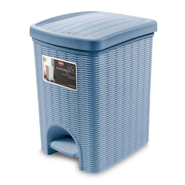 STEFANPLAST ELEGANCE BATHROOM DUSTBIN 6L - BLUE