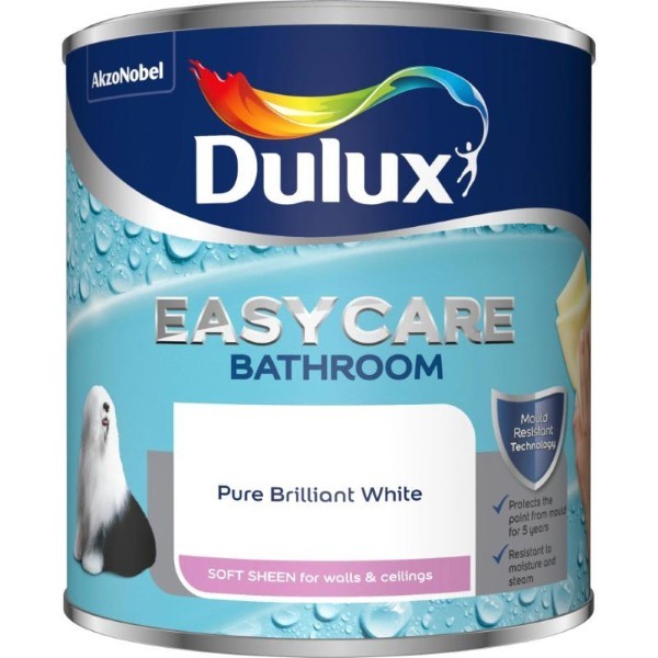 DULUX EASYCARE BATHROOM 1L - WHITE