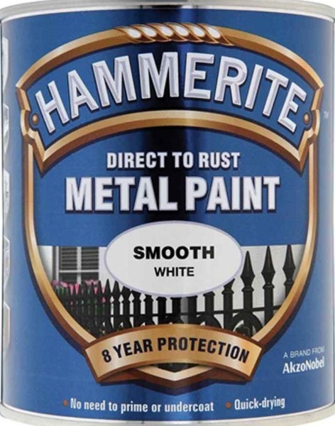 HAMMERITE SMOOTH WHITE 2.5L