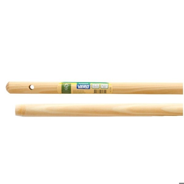 WOODEN HANDLE VERO 1200X23.5MM